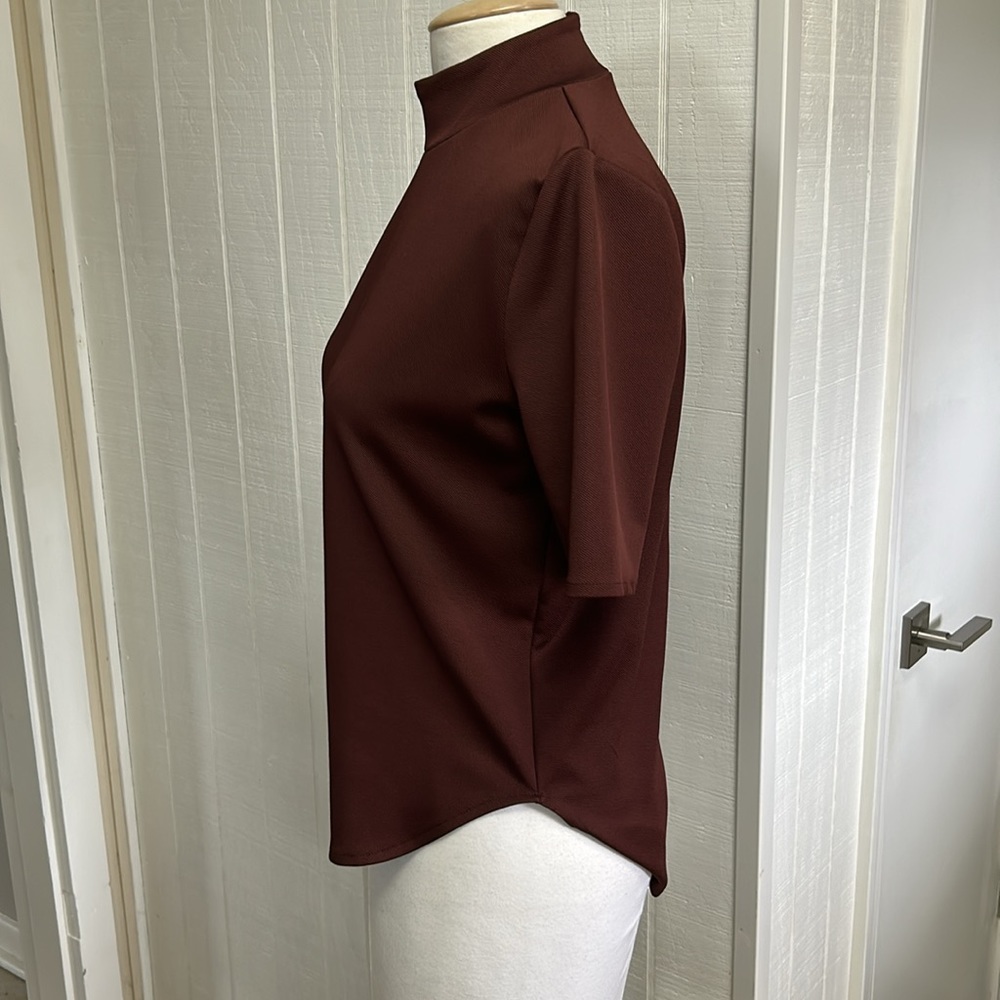 Zara Top - Burgundy Color - Picture 3 of 5